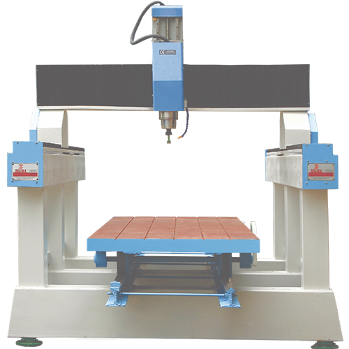 CNC Stone Pillar Engraving Machine